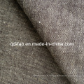 Coton / Lin / Spandex Denim Fabric Jean Fabric (QF13-0733)